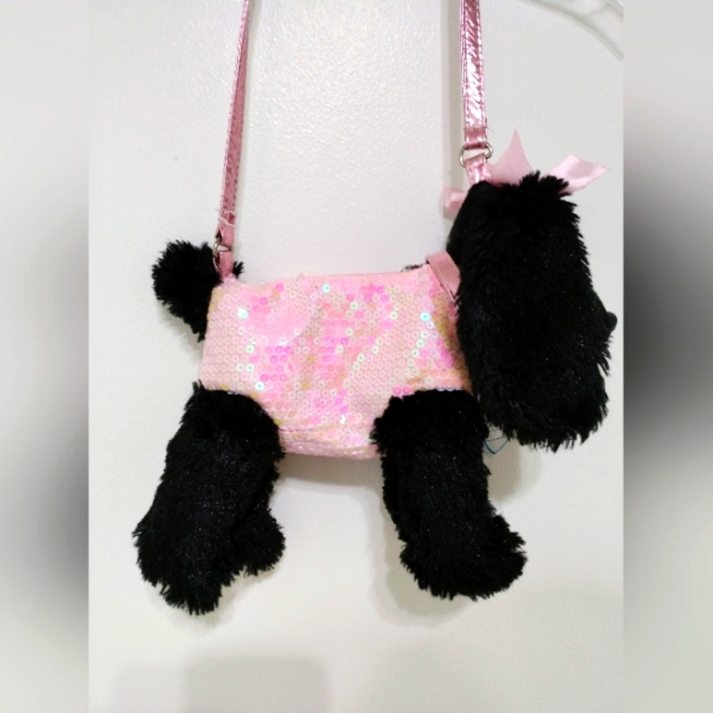 ⭐NEW LISTING⭐ POOCHIE & CO. SEQUIN POODLE PURSE